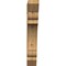 Ekena Millwork Olympic Slat Rough Sawn Bracket, Western Red Cedar, 4"W x 22"D x 26"H BKT04X22X26OLY06RWR - alternate 2